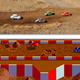 Illustration for article titled Remote Camera Helicopters Give Races An NES Look